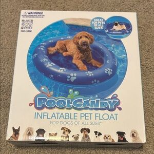 New Never Opened PoolCandy Inflatable Pet Float